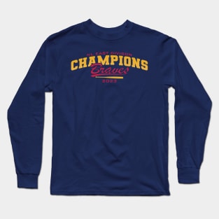 Braves NL EAST Division 2023 Champs Long Sleeve T-Shirt